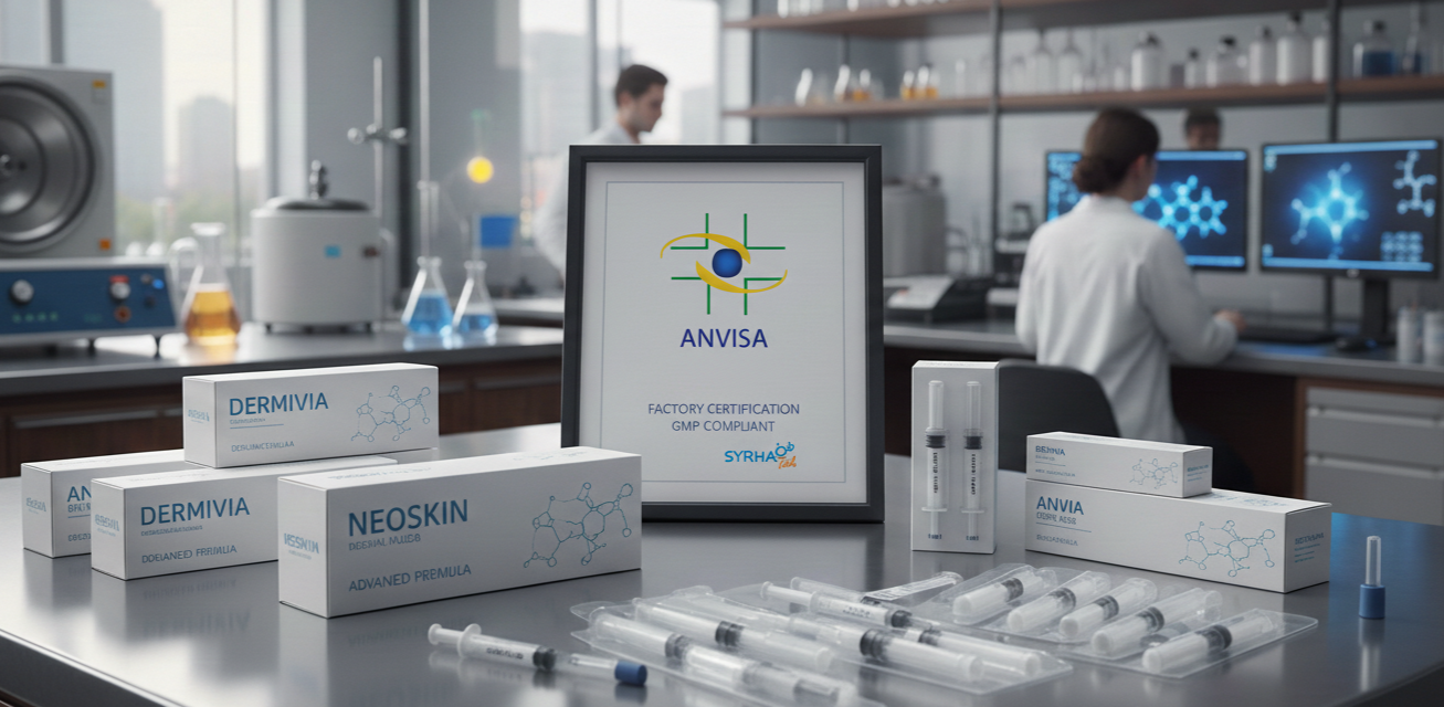 non-contractual illustration of the ANVISA certification for the syrhatech medical device manufacturing plant